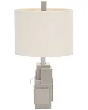 Sagebrook Home 22in Blocks Table Lamp