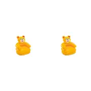 2x Intex Happy Animal Kids/Children Portable Inflatable Chair 66x71cm Assorted