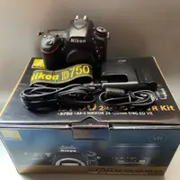 在飛比找蝦皮購物優惠-Nikon D750 單機身 快門19xxx (水貨)