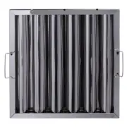 Box of 6 pcs Stainless Steel Commercial Hood Baffle Grease Filter 16 x 16