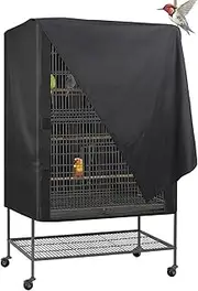 Night Bird Cage - Cloth for Birdcages | Bird for Cage, Bird Cage, Wo Handle Top Design Adjustable Night, Protective Bird Cage Supplies for Cats, Mink