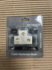 0 Gauge to Dual 0 Gauge Output Set Screw Ground Distribution Block HX-DB1020