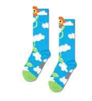 Kids Floral Knee High Socks | Colorful Fun Socks for Kids