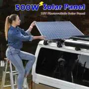 1000W 12V Photovoltaic Solar Panel Power Bank Kit Fast Battery Charger New
