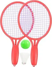 MOTHNUR 1 Set Tennis Set of Lightweight Rackets with Tennis Balls Durable Outdoor Sports Equipment for Easy to Swing Safe Design for Family Play