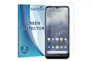 [Set of 3] Nokia G60 5G Ultra Clear Screen Protector Film by MEZON Case Friendly, Shock Absorption (Nokia G60 5G, Clear)
