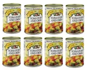 8-Pack Margaret Holmes Southern-Style Tomatoes and Okra - 14.5 oz Each Can