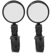 2 Pcs Bicycle Mirrors Mountain Bike Rearview for Handlebar Riding