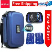 Waterproof Diabetic Insulin Cooler Bag with Large Storage - 2 Ice Packs Included