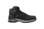 New Balance | Mens All Site Composite Toe Waterproof Slip-Resistant Safety Boots 2E-Wide (Black/Grey)