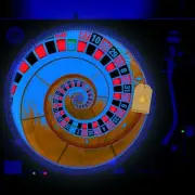 Vegas Luck Turntable Slipmat GLOW BLACKLIGHT 12 inch for DJ Vinyl LP