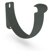 VIC NEW Stratco Half Round Gutter External Cast Bracket Slate Grey