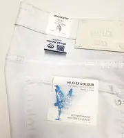 $198 New BRAX HI-FLEX COLOUR Pants White Men's 36x34 Chuck Modern Fit Chino 36