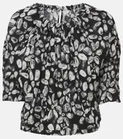 [Marni] Marni Printed blouse AU 16 black