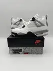 AIr Jordan 4 Retro White Cement (2025) IB4171-100 Size 7Y