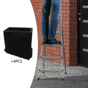 4Pcs Ladder Covers Rubber Steep Ladder Foot Pads Protects Your Floor Replacement