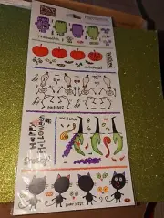 PSX Designs for Creativity Stickers Halloween fun 1 sheet Scrapbook
