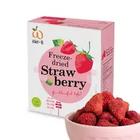 在飛比找PChomeThai泰國購物優惠-Wel-B 天然冷凍乾燥草莓果乾 (盒裝) 30g [TOP