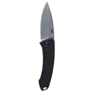 CRKT Tuna Compact Frame Lock Folding Knife in Black and Silver - CRKT2522