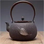 Teapot Cast Iron Tea Pot Household Tea Pot Pure Handmade Iron Tea Pot Boiling Water Pot Tea Kettle FANDIAO