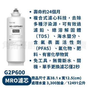 詢問更優惠 愛惠浦 waterdrop G2P600 廚下 直出 ro RO機 ro機 淨水設備 g2p600 淨水器