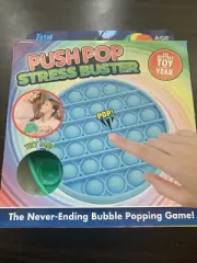 Push Pop Bubble Round Fidget Toy Tactile Sensory Toy Curbs Anxiety