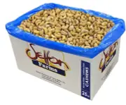 Bulk Roasted Unsalted Cashews (Size 320), 25 Lb