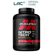 【LAC利維喜】Muscletech耐如鐵 金牌乳清蛋白5磅-雙倍巧克力口味