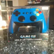 New Eccolo blue video game controller stress ball squeeze ball gamer girl Xbox