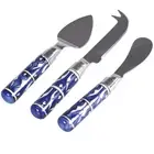 NEW Wilkie Brothers Mosaic Cheese Knife Set 3pce