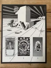 RICK GRIFFIN - CALIFORNIA GRAPHICS EXCHANGE CATALOG - PSYCHEDELIC POSTERS 1975
