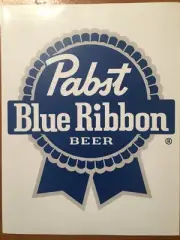 Tin Sign Vintage Pabst Blue Ribbon Beer