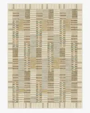 305' x 425' | Machine Washable Runner Rug | Kid & Pet Friendly | Indoor Rug | Architectural Digest Selene Neutral Multicolour Rug | Ruggable