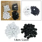 100Pcs Go Board Game Chess Pieces Classic Melamine Stones for Adults Children