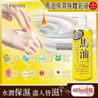在飛比找博客來優惠-(2瓶超值組)日本LOSHI-馬油植萃保水潤澤軟化角質護膚保