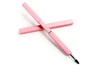 Portable telescopic lip brush square telescopic cosmetic brush cosmetic tool