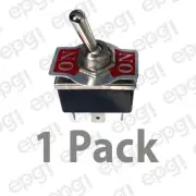 1 PIECE - DPDT (ON/ON) HEAVY DUTY TOGGLE SWITCH 20A-125V # 66-1905-1PK