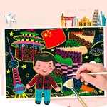 CONALIFE 世界之旅DIY手工刮刮畫(1入)