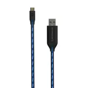 Scosche StrikeLine Flo Charge/Sync USB-A to Micro USB Power Cable Blue
