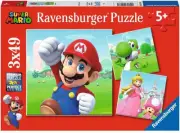 NEW Ravensburger Super Mario Puzzle for Children with 3x49 pieces