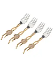 Godinger Hellobore Dessert Forks (Set Of 4)