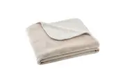MyHouse Cosy Sherpa Throw - Natural
