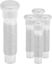 X AUTOHAUX 5 Pcs M12x1.5 Wheel Lug Stud for Buick Regal 1987/1995-1996/1998-2004 Front Rear Wheel Stud Bolt Set No.9595178/9590475 Alloy Steel Silver Tone