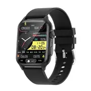 1.96 Inch Ips Screen Smart Watch Supports Bluetooth Calls / Blood Oxygen Monitoring Black Smart Watches