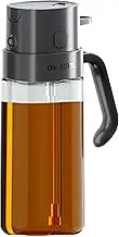 Cooking Oil Spray Bottle - Kitchen 2 In 1 Glass Oil Bottle | Glass Food-grade Spritzer | Oils Dispenser With 2 Modes | Transparent Oiler Bottled For Frying, Baking, BBQ, Salads