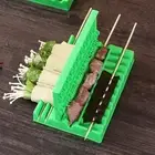 Kebab Maker Brochette Skewer Tool Meat Vegetable String Device BBQ Gadget Mul GE