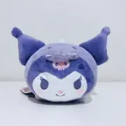 New Kuromi Gaogao Dinosaur Plush Purple Sanrio Characters 21cm Japan Kawaii
