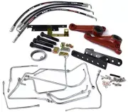 MASSEY FERGUSON TRACTOR 135, 240 STEERING PIPES & ARMS REPAIR KIT FREE DELIVERY