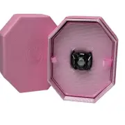 Swarovski Chroma cocktail ring Black, Ruthenium plated 60 EUR / 9 USA
