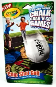 Crayola Chip Shot Golf Chalk Grab and Go Games 2014